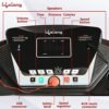 Lifelong FitPro (2.5 HP Peak) Manual Incline Motorized Treadmill for Home with 12 preset Workouts, Max Speed 12km/hr. Bluetooth Speaker|Max. User... - Image 6